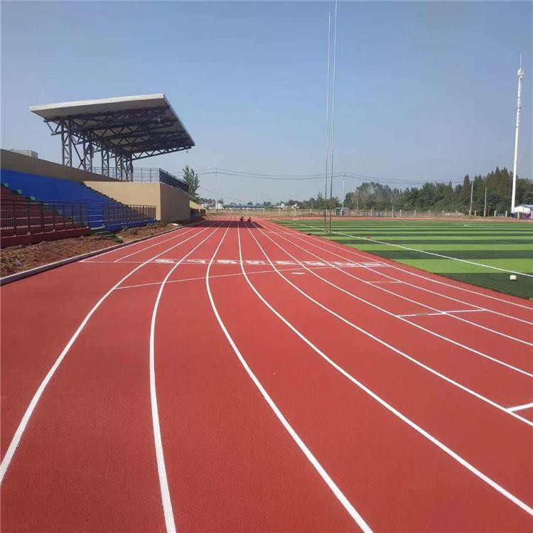 信阳市学校塑胶跑道硅PU材料 - 方案